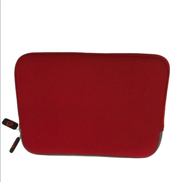 IPad Case Burgundy Black Zipper Closure - Picture 3 of 9